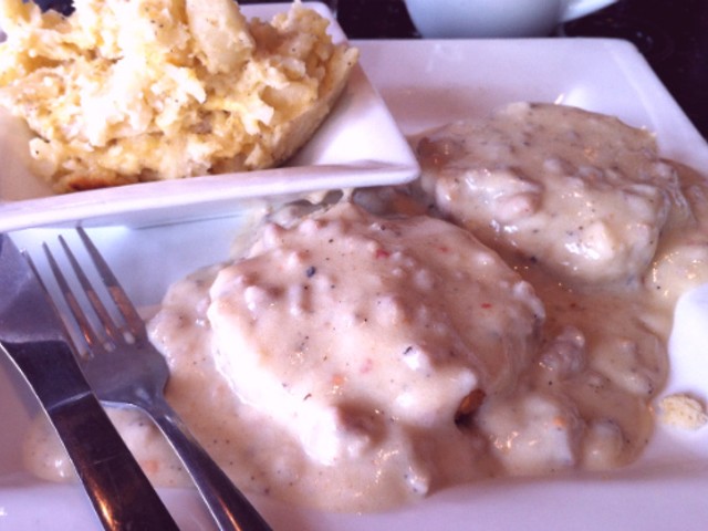 Guess Where I'm Eating Biscuits and Gravy and Win $25 to Hokkaido Steak & Sushi Buffet [Updated]!