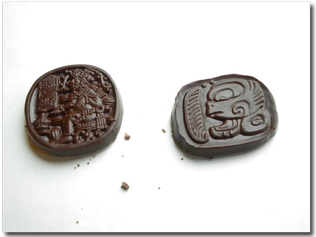 what could possibly go better with an exhibition of Mayan art and artifacts than Mayan-inspired chocolates by Kakao? How 'bout Kakao's Mayan-inspired chocolates paired with beer from Maplewood neighbor Schlafly?