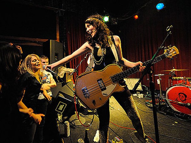 Those Darlins last night at Off Broadway. See more photos from last night's show.