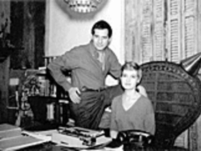 Jay and Fran Landesman in the late 1950s.