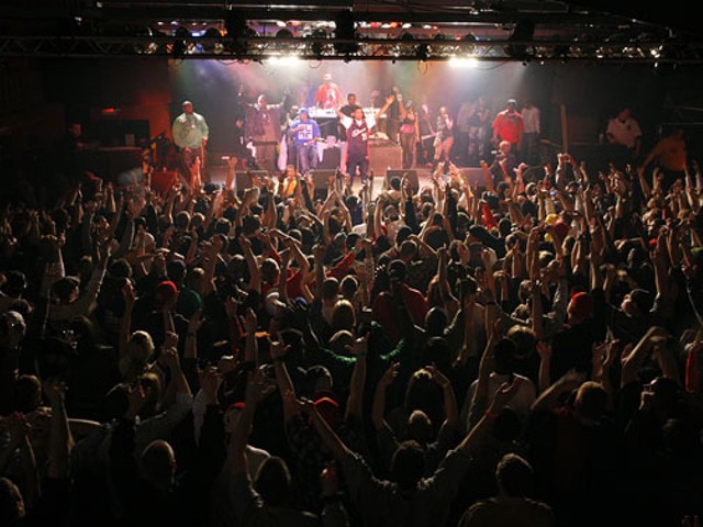 Bone Thugs-n-Harmony last night at Pop's in Sauget, Illinois. See full slideshow here.