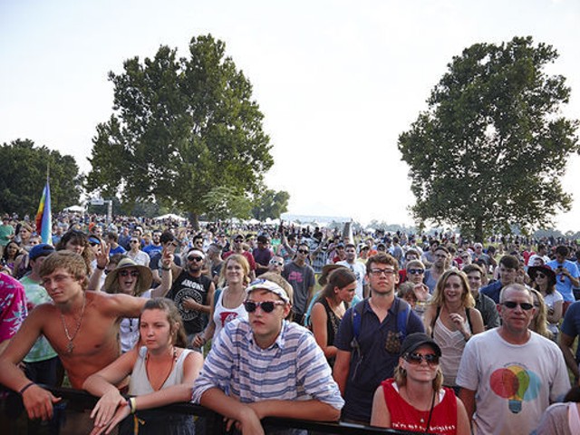 The crowd at last year's LouFest.