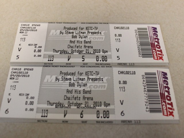 Dylan tickets!