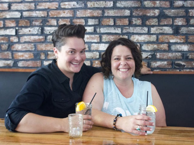 Kristen Goodman (left) and Elizabeth "Lilly" Fuchs, co-owners of Lilly's Music and Social House.