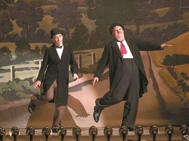 Stan Laurel and Oliver Hardy (Steve Coogan and John C. Reilly) together were more than the sum of their parts.