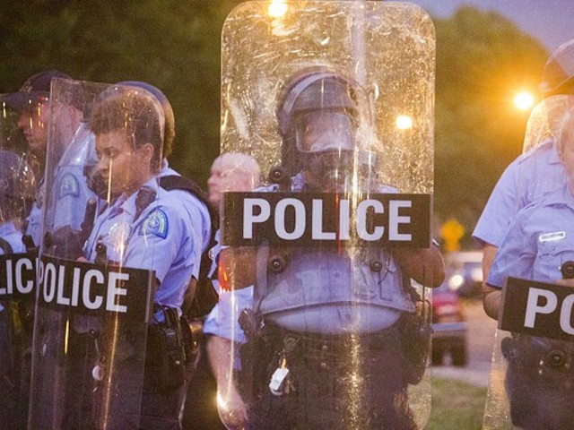 Police responded to a protest last week following the death of Mansur Ball-Bey, who killed by a St. Louis metro officer under disputed circumstances.