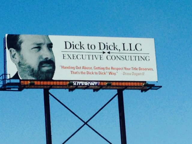 This billboard sits on I-40/64 at Boyle — the only of its kind in the country.