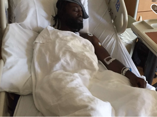 Jah Orah was left with a broken clavicle after a disturbing incident Saturday night in south St. Louis.