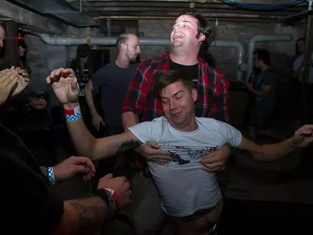 A scene from last year's fest. Good times clearly had by all.