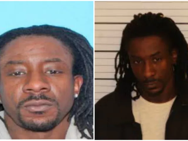 Andrew McKissick was photographed (right) and booked into Shelby County, Tennessee, jail this morning.