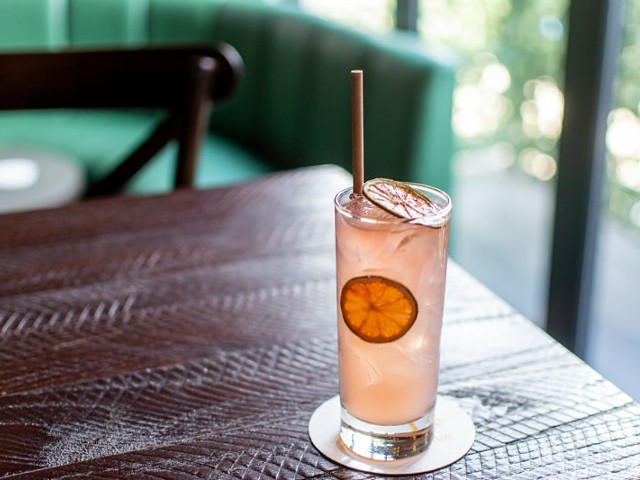 The Rose Paloma: a perfect seasonal drink at Bemiston Cocktail Club.