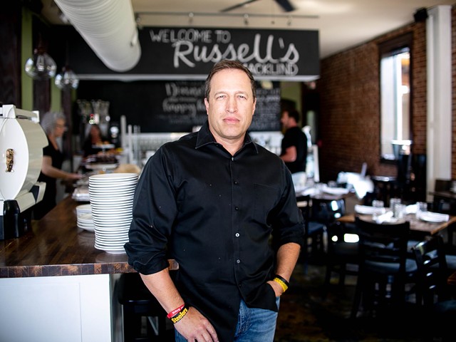 Russell's on Macklind general manager Faron Huster got into the business on a whim and never looked back.