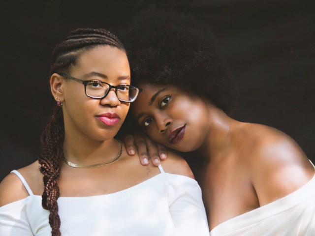Rafaella Fiallo (left) and Dalychia Saah are trying to foster a more sex-positive black community.