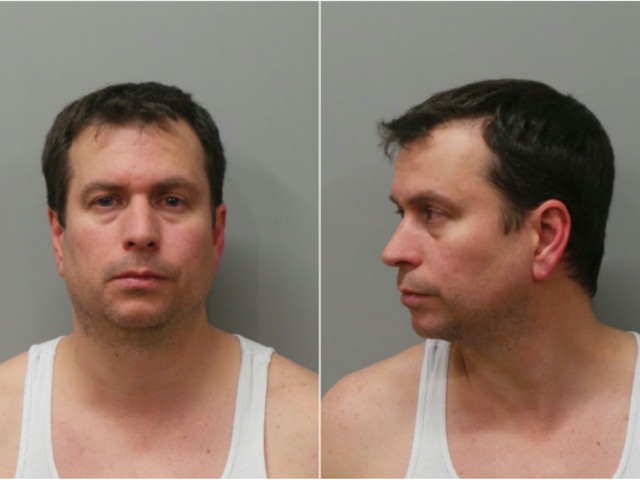 White-collar, and occasionally no-collar, criminal Bryan Vonderahe, shown following a 2016 DWI arrest.