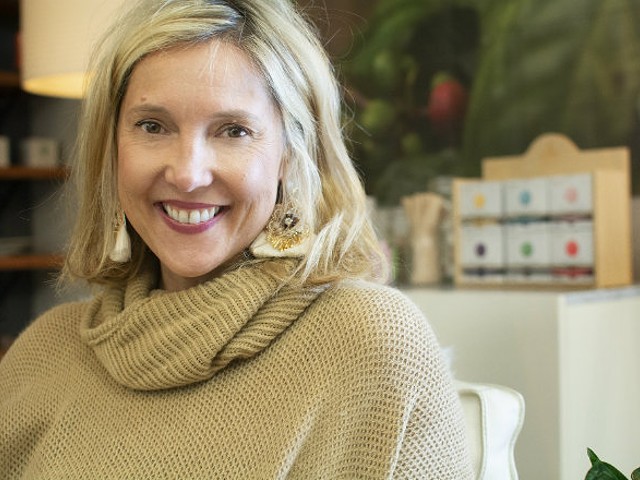 Tricia Zimmer Ferguson combines her passion for business and coffee at Kaldi's Coffee.