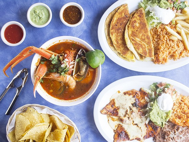 Mi Lindo Michoac&aacute;n 's highlights include the "7 mares" soup, empanadas de mariscos and pollo ranchero.