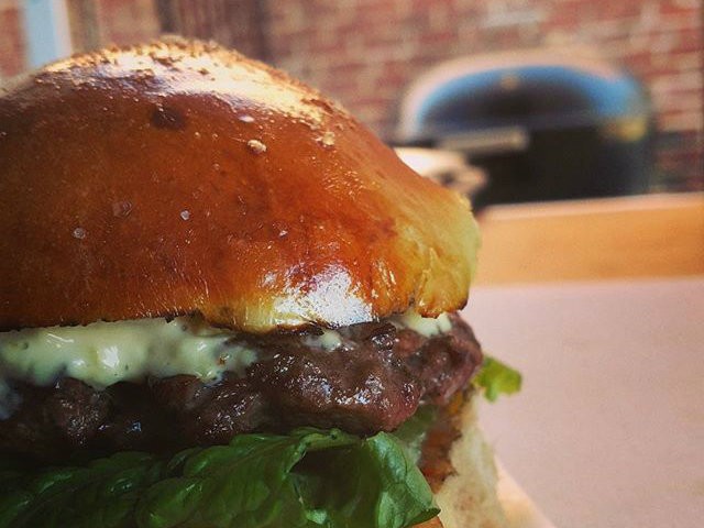 Scott Davis' burger skills are on display Fridays at Gazellig.
