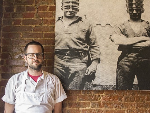 Chris Bork, the chef of Vista Ramen.