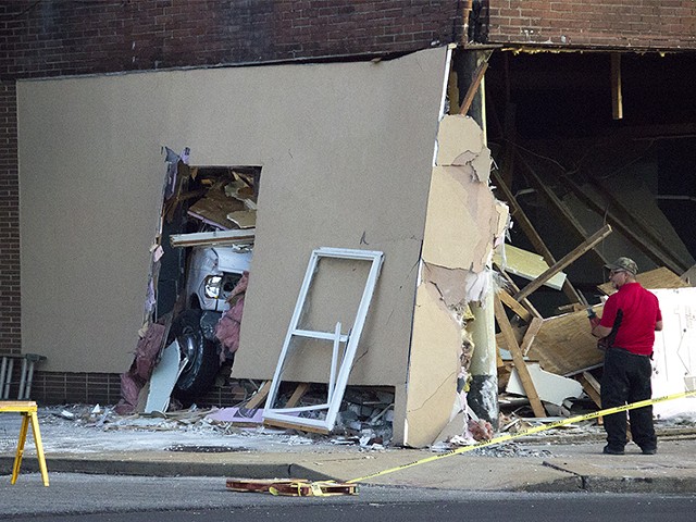 Van Smashes Through South City Building, Displacing Family