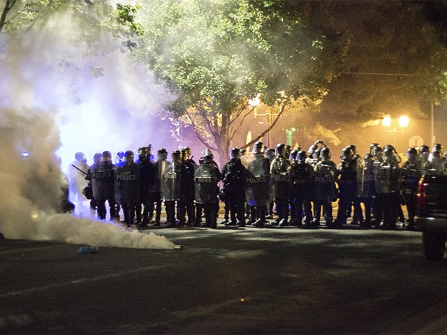 Police dropped tear gas canisters in the Central West End around 10 p.m. on Friday, September 15.