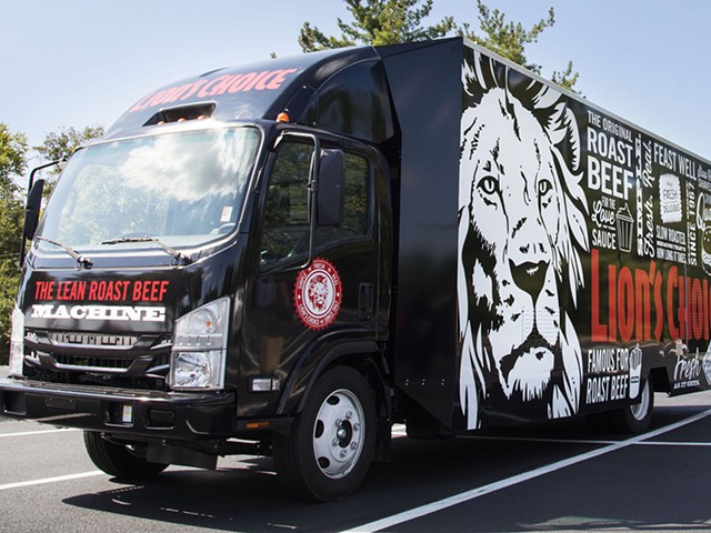 Lion's Choice Now Has a Food Truck: the Lean Roast Beef Machine