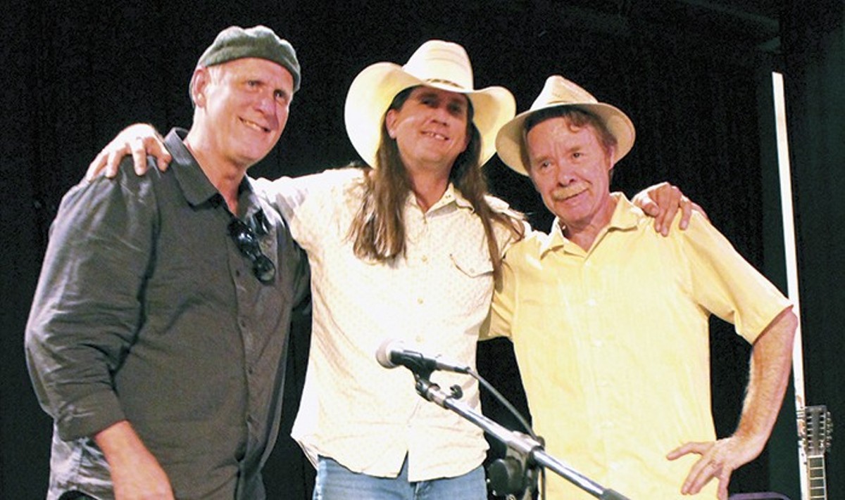 From left, Dave Black, Brian Curran and Tom Hall: St. Louis guitar masters.