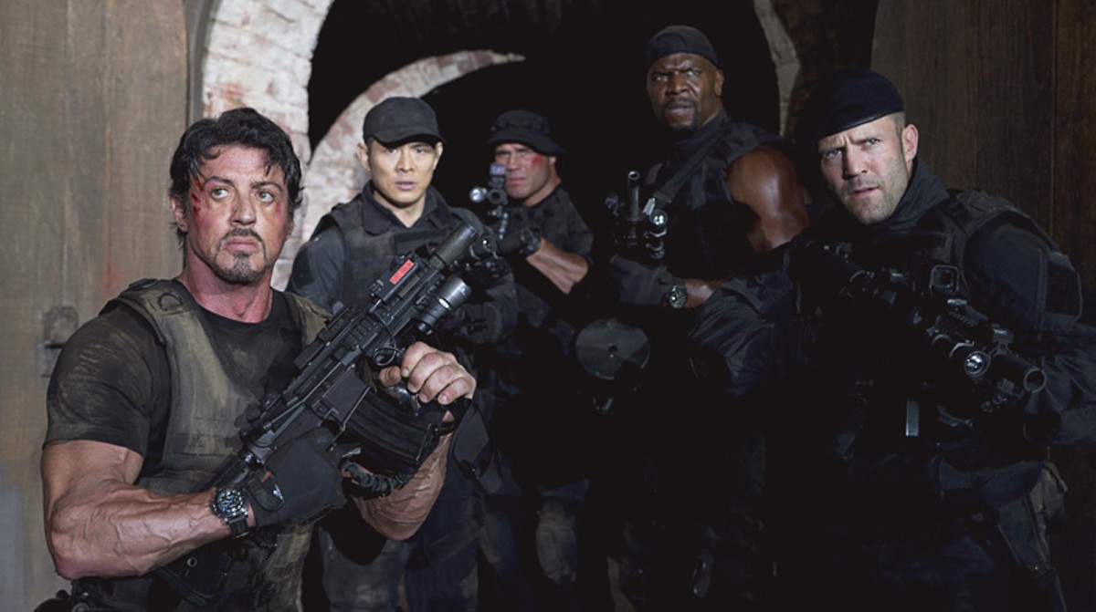 Sly and the family Stallone get nostalgic for their legacy of brutality in The Expendables