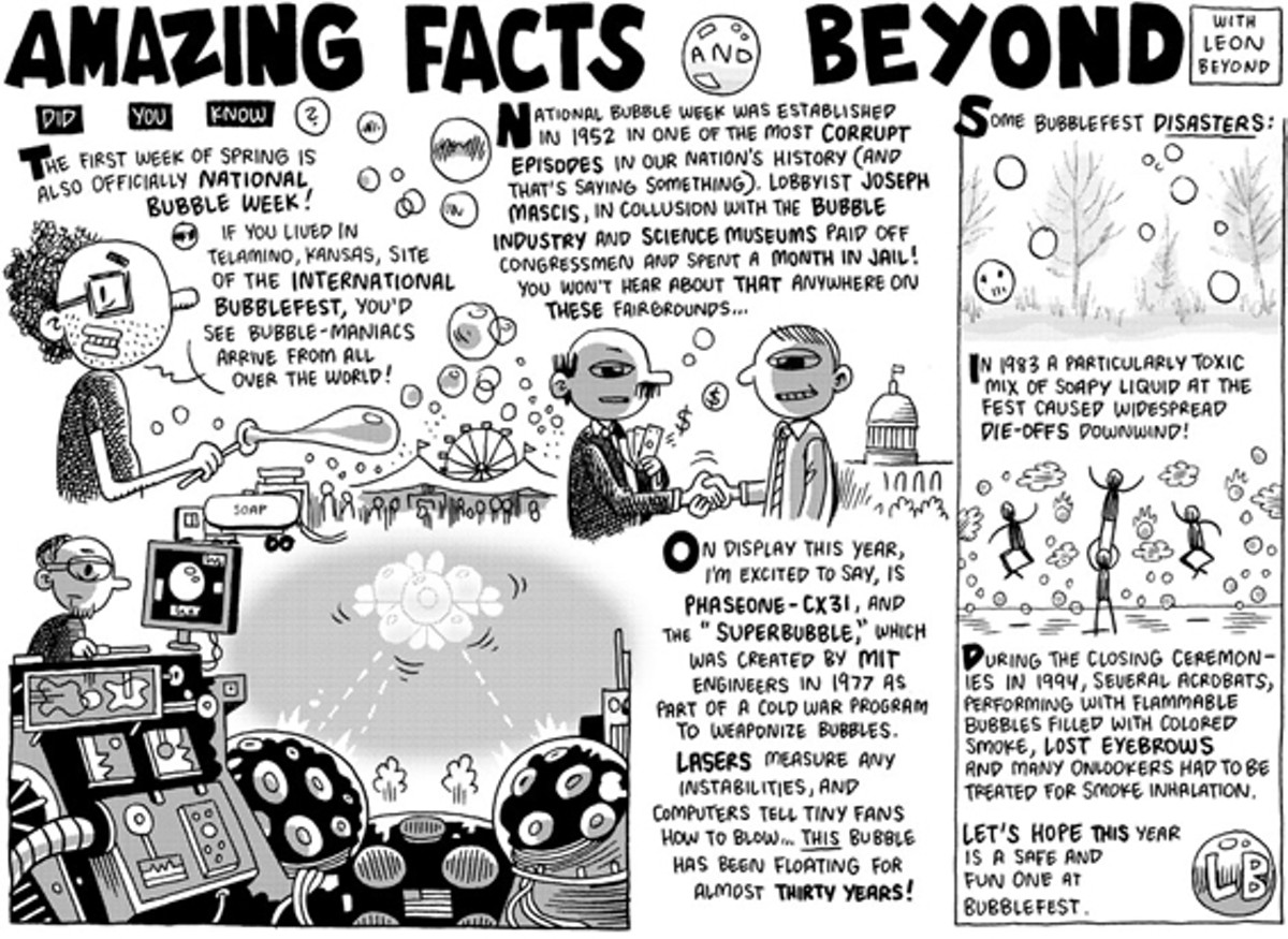 Amazing Facts & Beyond: National Bubble Week!