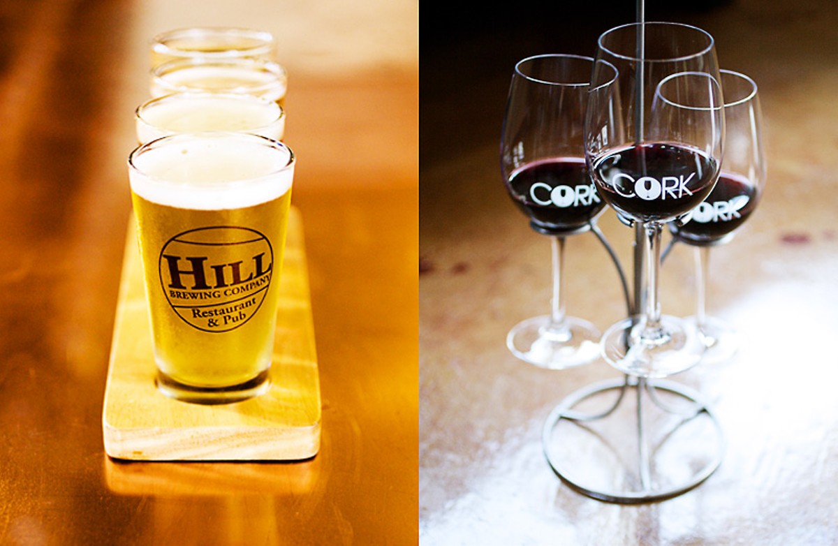 Fermenting Ferguson: Cork Wine Bar and Hill Brewing Company are the new kids on Ferguson's block