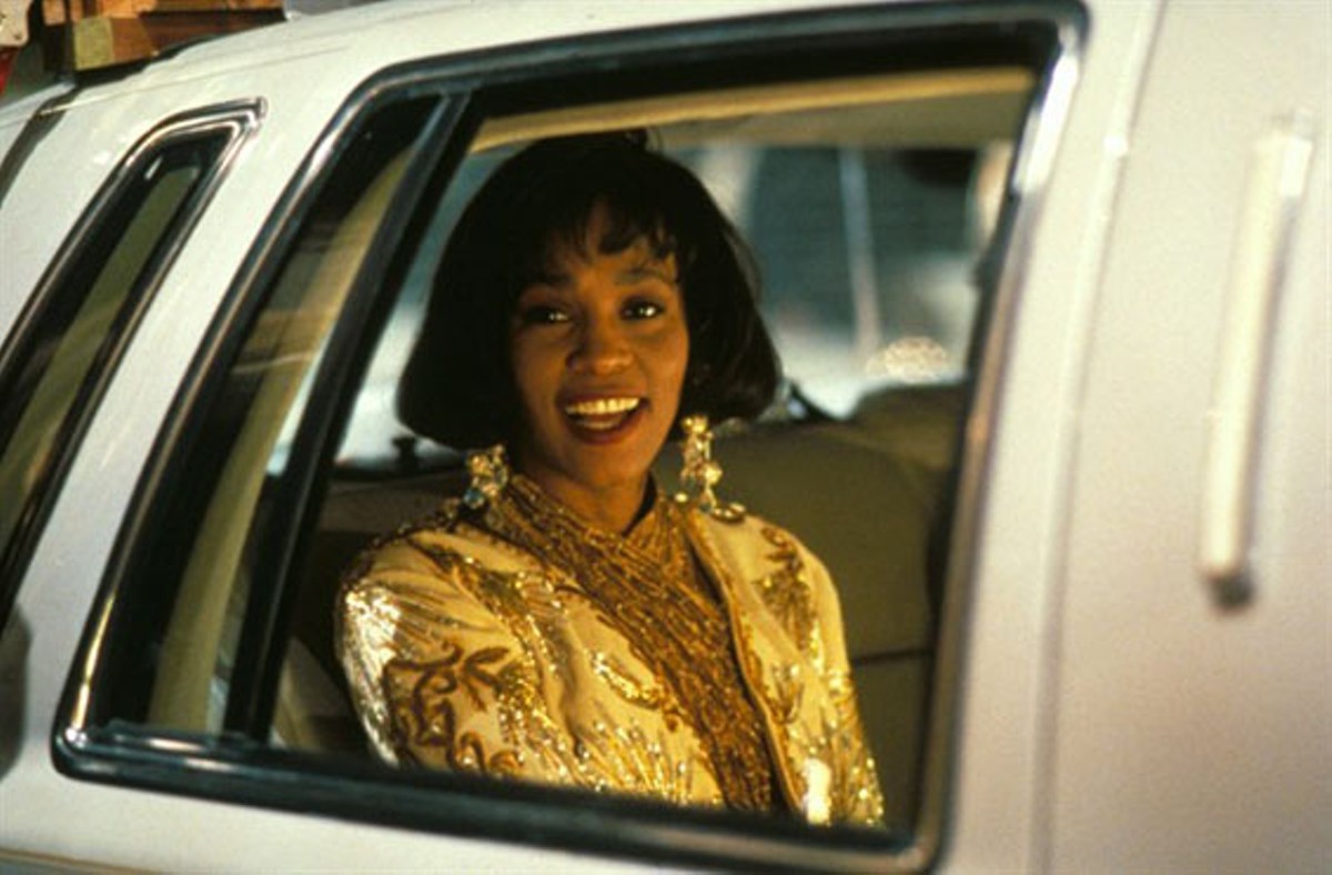 Whitney Houston in The Bodyguard.