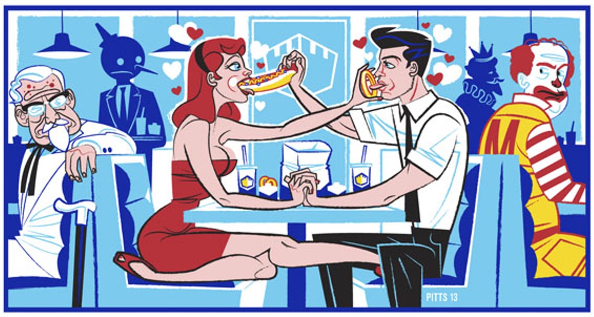 No Reservations! Gut Check's Valentine's Day fast-food experiment