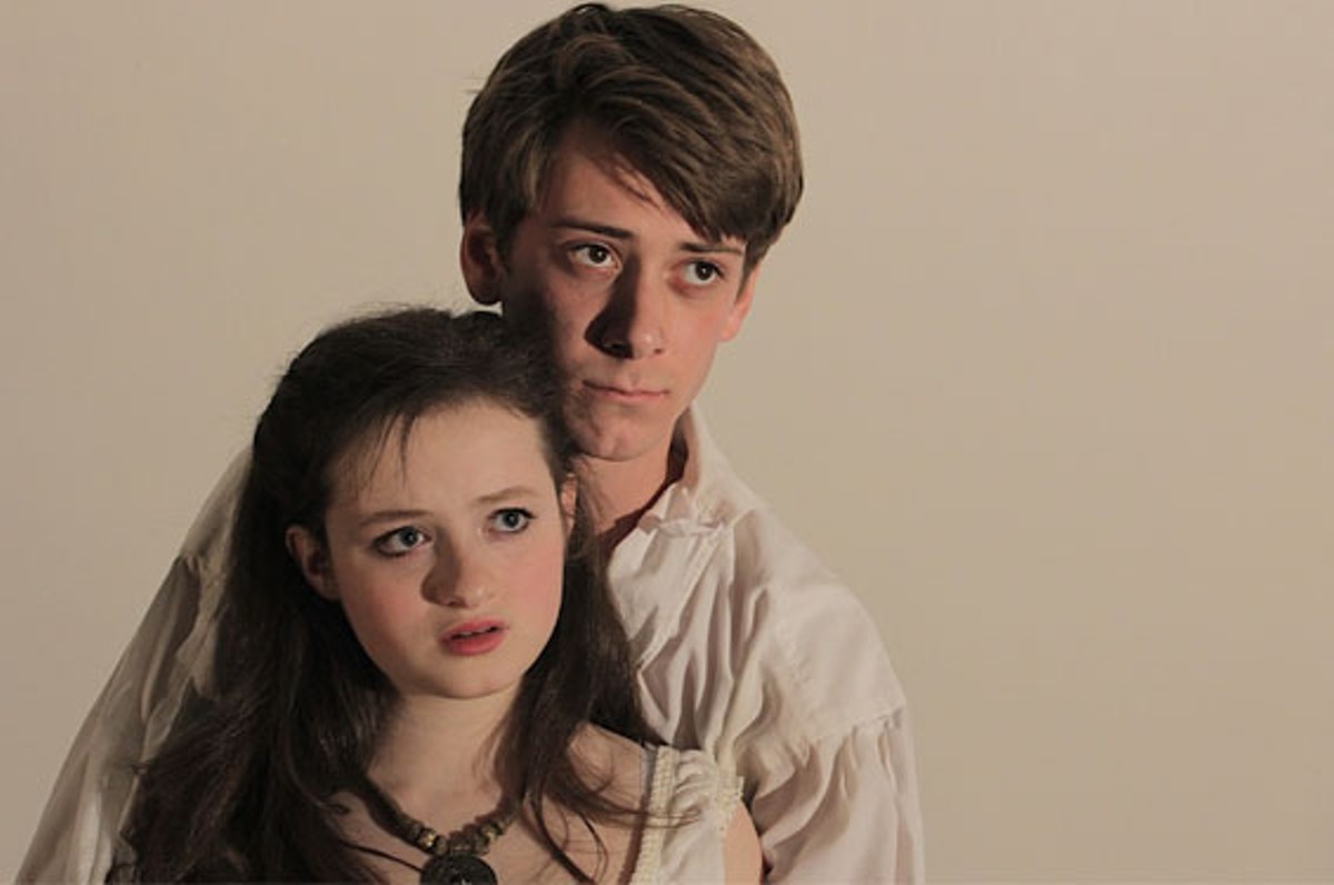 Emily Jackoway and Leo Ramsey are the 
    star-crossed lovers in Romeo and Juliet.