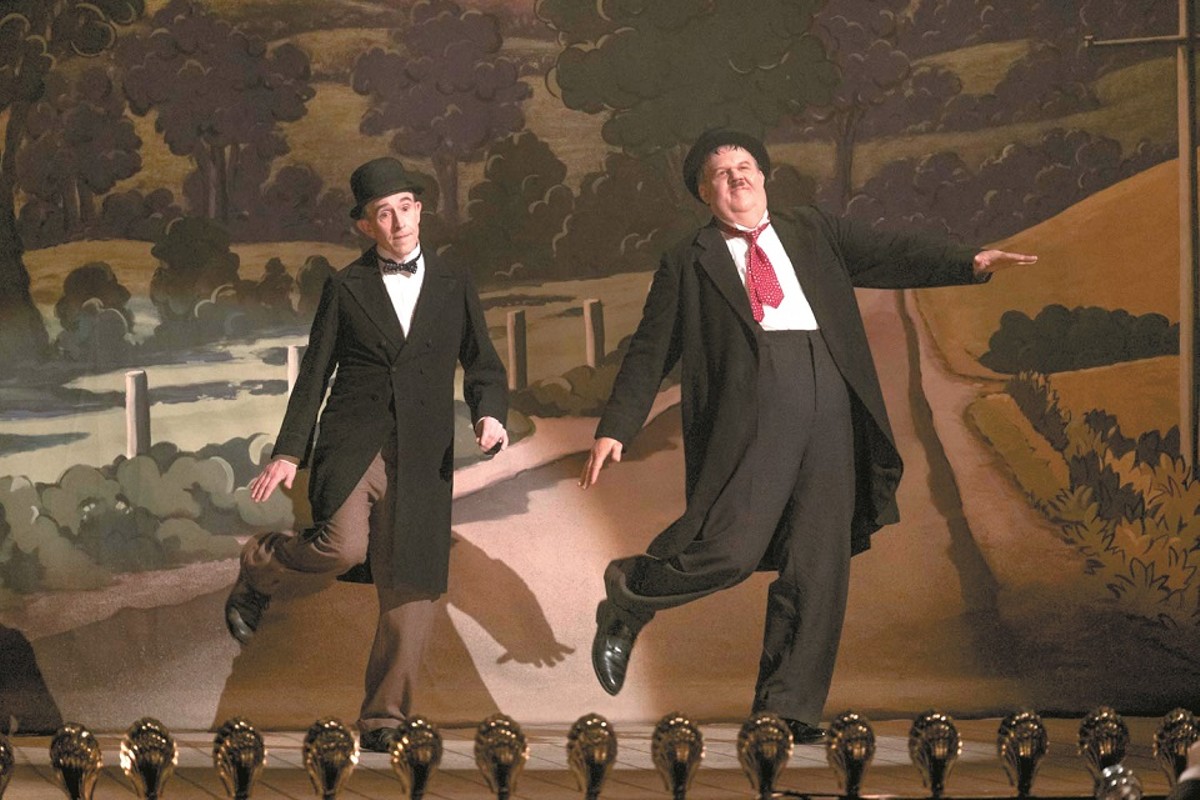 Stan Laurel and Oliver Hardy (Steve Coogan and John C. Reilly) together were more than the sum of their parts.
