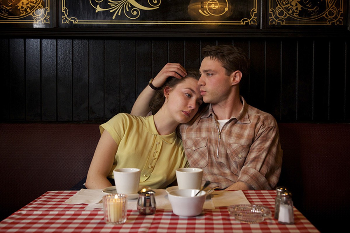 Saoirse Ronan and Emory Cohen in Brooklyn.