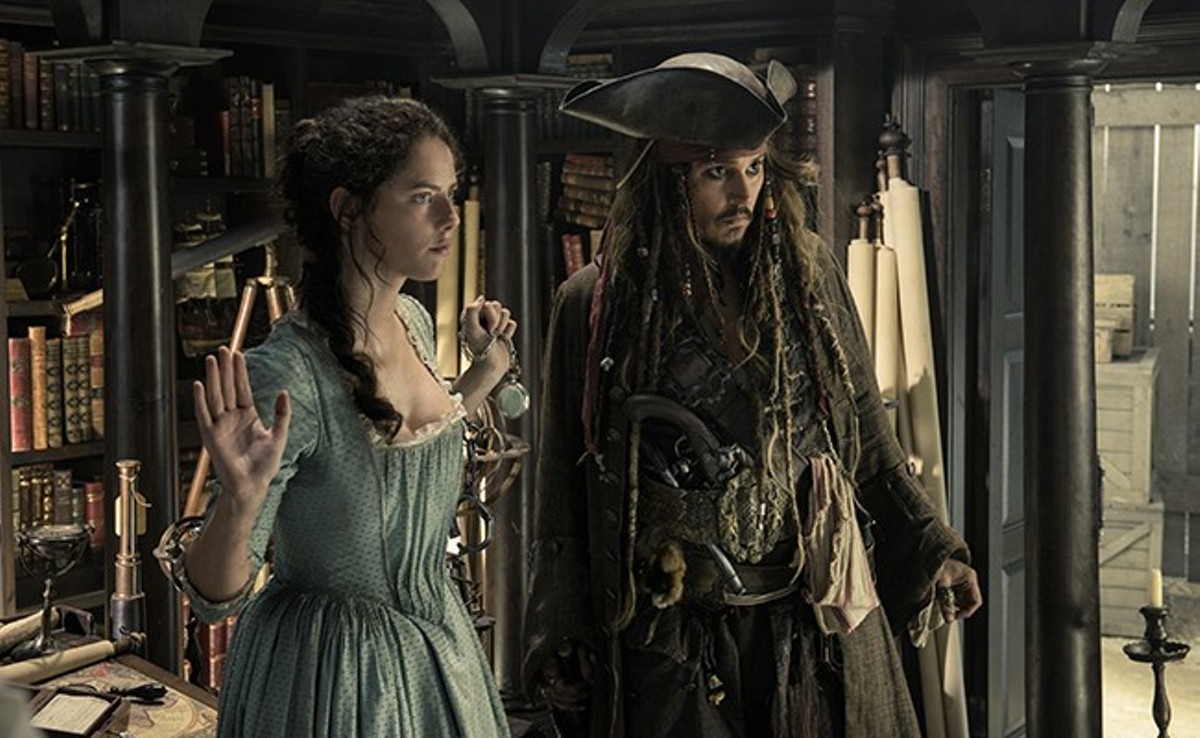 Sorry, Jack Sparrow. We're not feeling it, and neither is she.