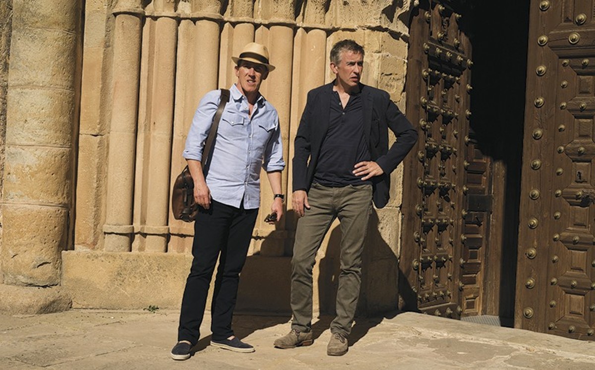 Rob Brydon and Steve Coogan are show-biz friends whose vacations together are work.