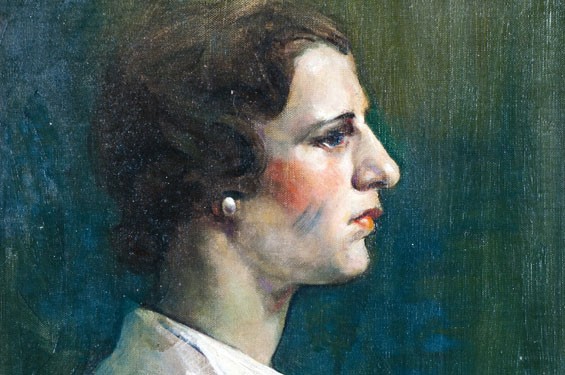 Freda, n.d. Oil on canvas. Collection of St. Louis University High School, Gift of Timothy and Jeanne Drone Fine Arts Trust
