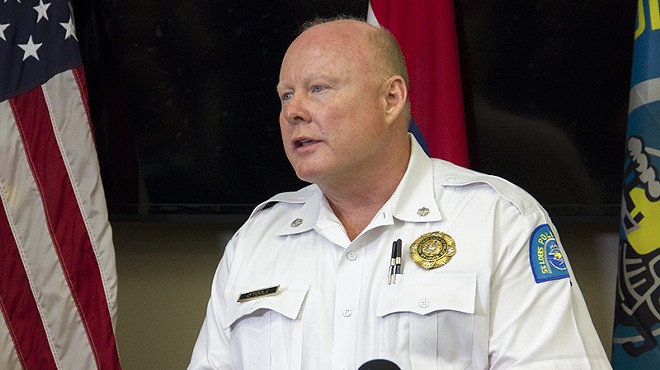 Interim St. Louis Police Chief Lawrence O'Toole.