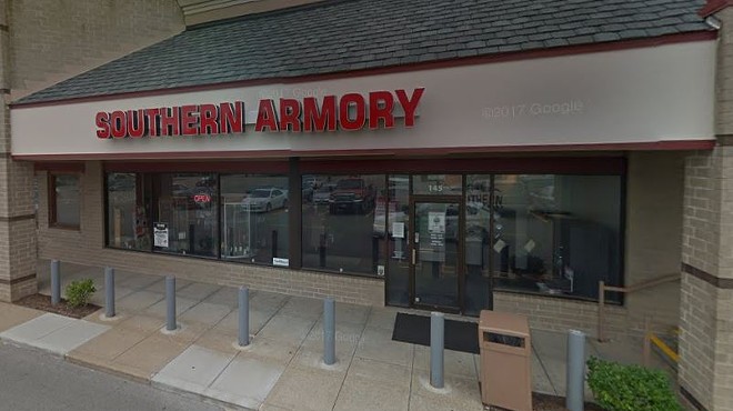 Southern Armory in Crestwood is the latest gun shop burglarized in recent weeks.