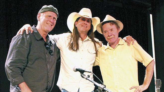 From left, Dave Black, Brian Curran and Tom Hall: St. Louis guitar masters.