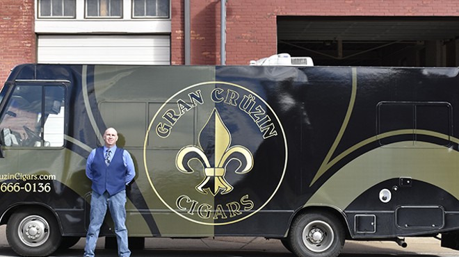 Tommy Clyne has put the cigar lounge experience on wheels.