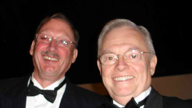 Bill Parker, left, and Ed Gentzler were married in 2009.