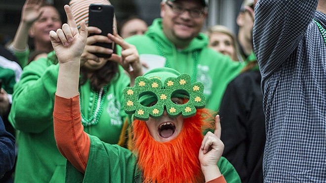 It's St. Patrick's Day twice on Saturday, party hard.