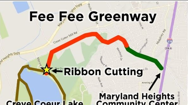 Expanded Fee Fee Greenway Ribbon Cutting