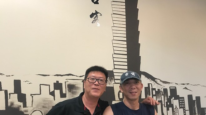 Three years ago, Calvin Koong (left) and Zhenglu Sun opened the city's first Taiwanese restaurant. Now they fear for its future.