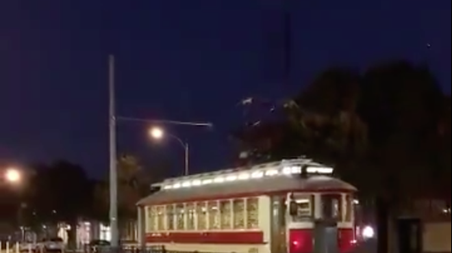 The trolley was sighted in the wild this weekend .... but don't get your hopes up just yet.