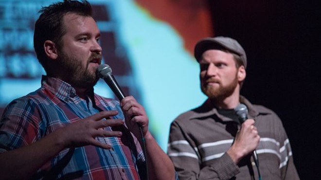 Joe Pickett (left) and Nick Prueher (right) have made VHS oddities their career.