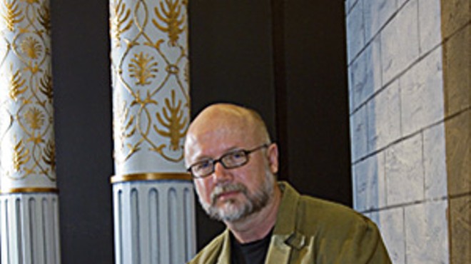 Washington University's playwright-in-residence, Carter W. Lewis, in 2007.
