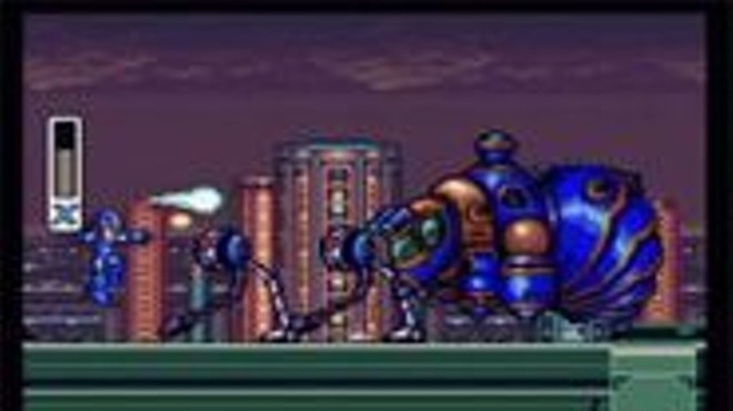 If Mega Man had beaten Pesticide Man and gotten the Raid Blaster, he might have stood a fighting chance.
