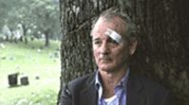Bill Murray in Broken Flowers: Less Stripes than a solid shade of gray.